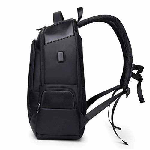 TRE Laptop Backpack Large Computer Backpack for Laptop with USB Charging Port Water-Repellent School Travel Backpack Casual Daypack for Business/College/Women/Men (Color : Blue)