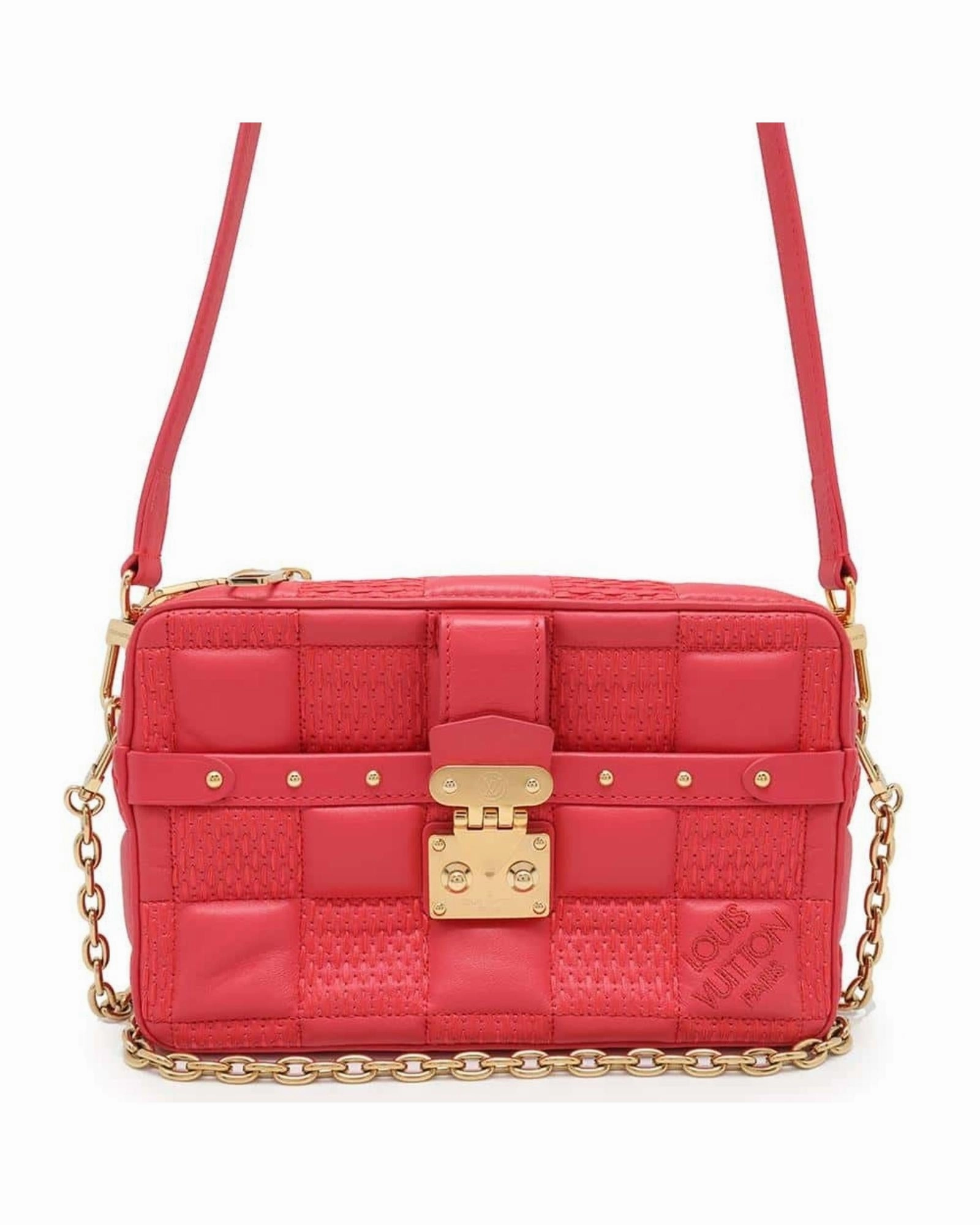 Troca Canvas Shoulder Bag with Dust Bag and Strap