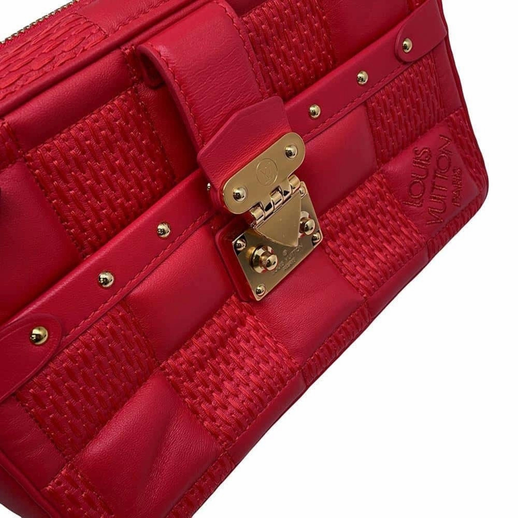 Troca Canvas Shoulder Bag with Dust Bag and Strap
