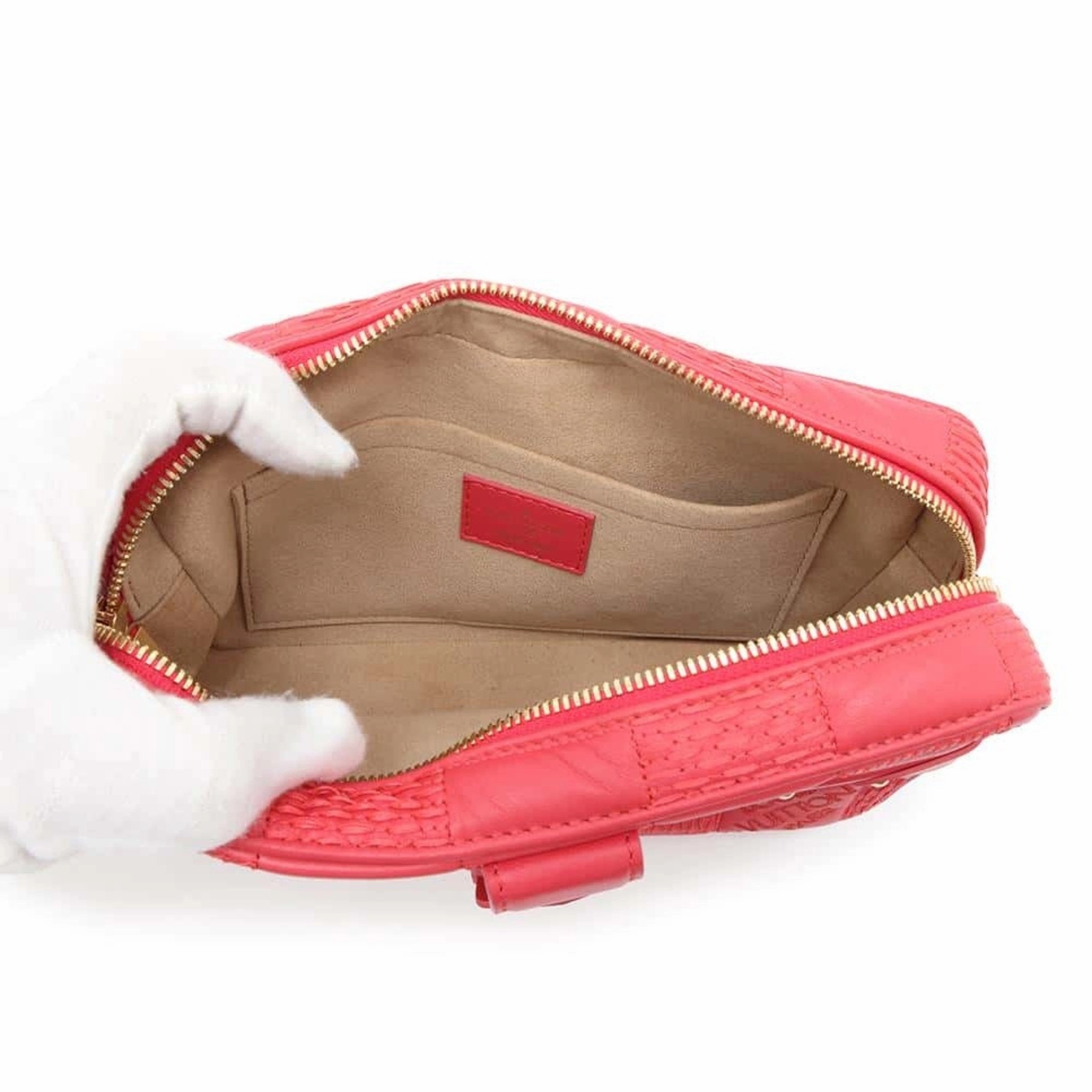 Troca Canvas Shoulder Bag with Dust Bag and Strap