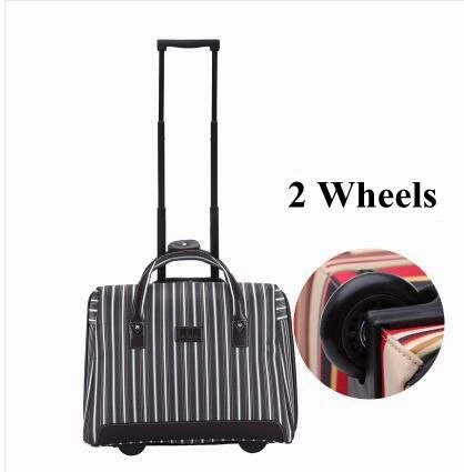 Trolley Bag With Wheels Carry On Luggage Bag On Wheels Rolling Luggage Bag Travel Boarding Bag