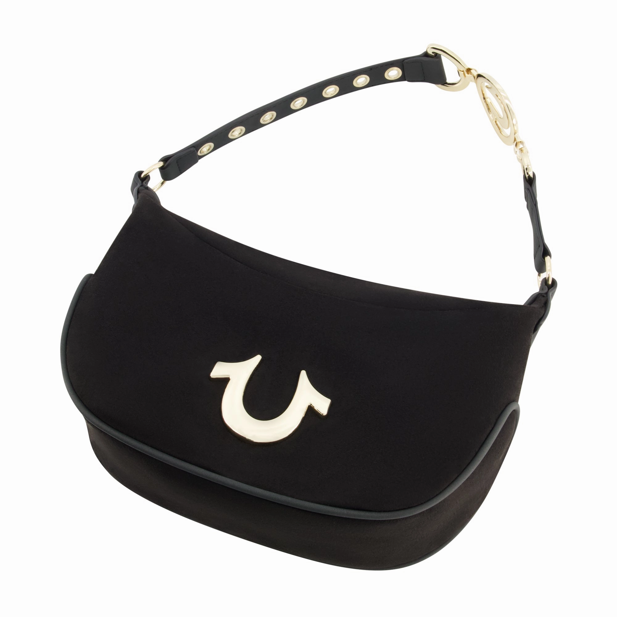 True Religion Horseshoe Link eyelet Hobo