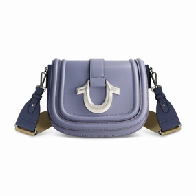True Religion Saddle Bag with Gold Hardware