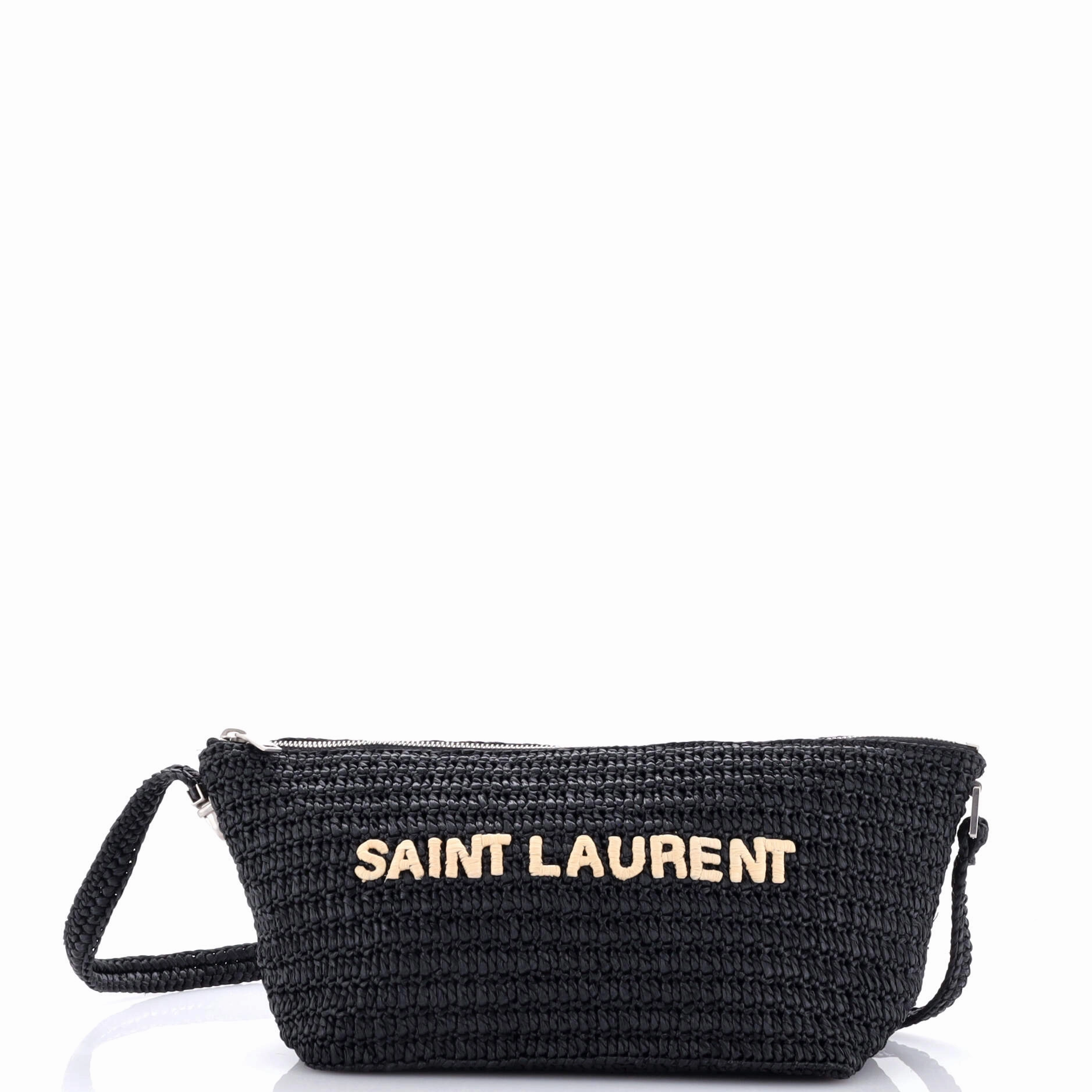 Tuc Logo Crossbody Bag Woven Raffia