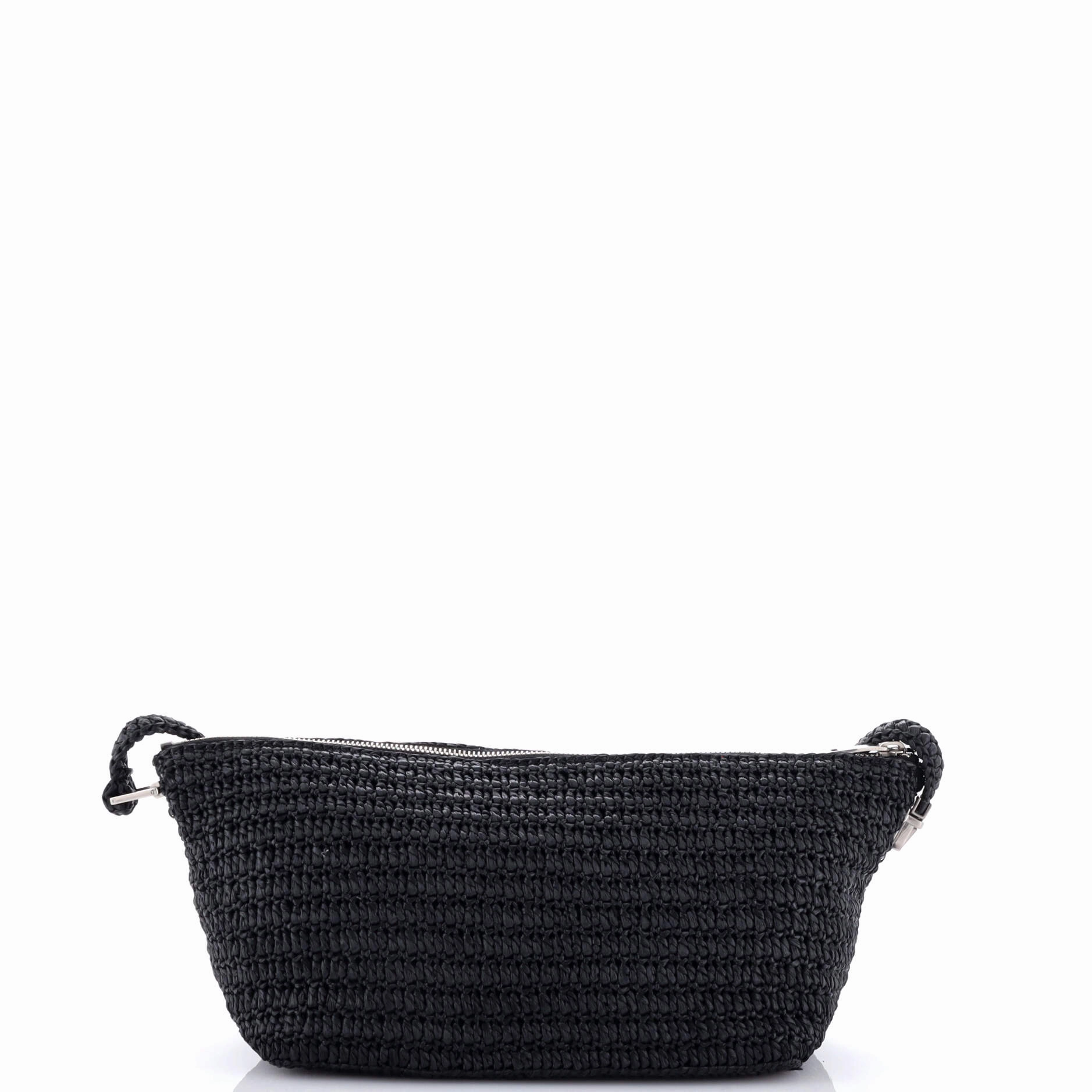 Tuc Logo Crossbody Bag Woven Raffia