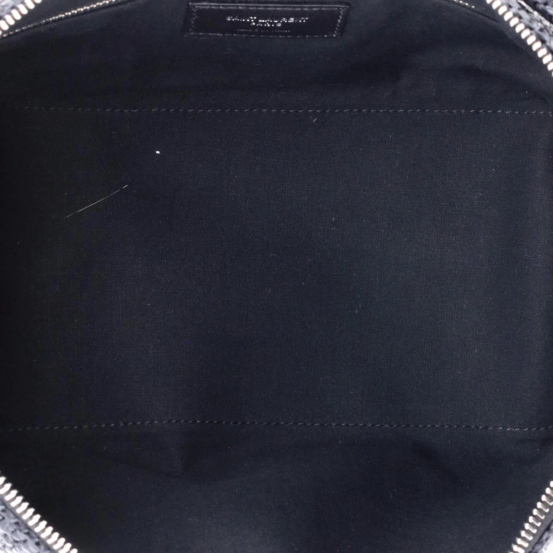 Tuc Logo Crossbody Bag Woven Raffia