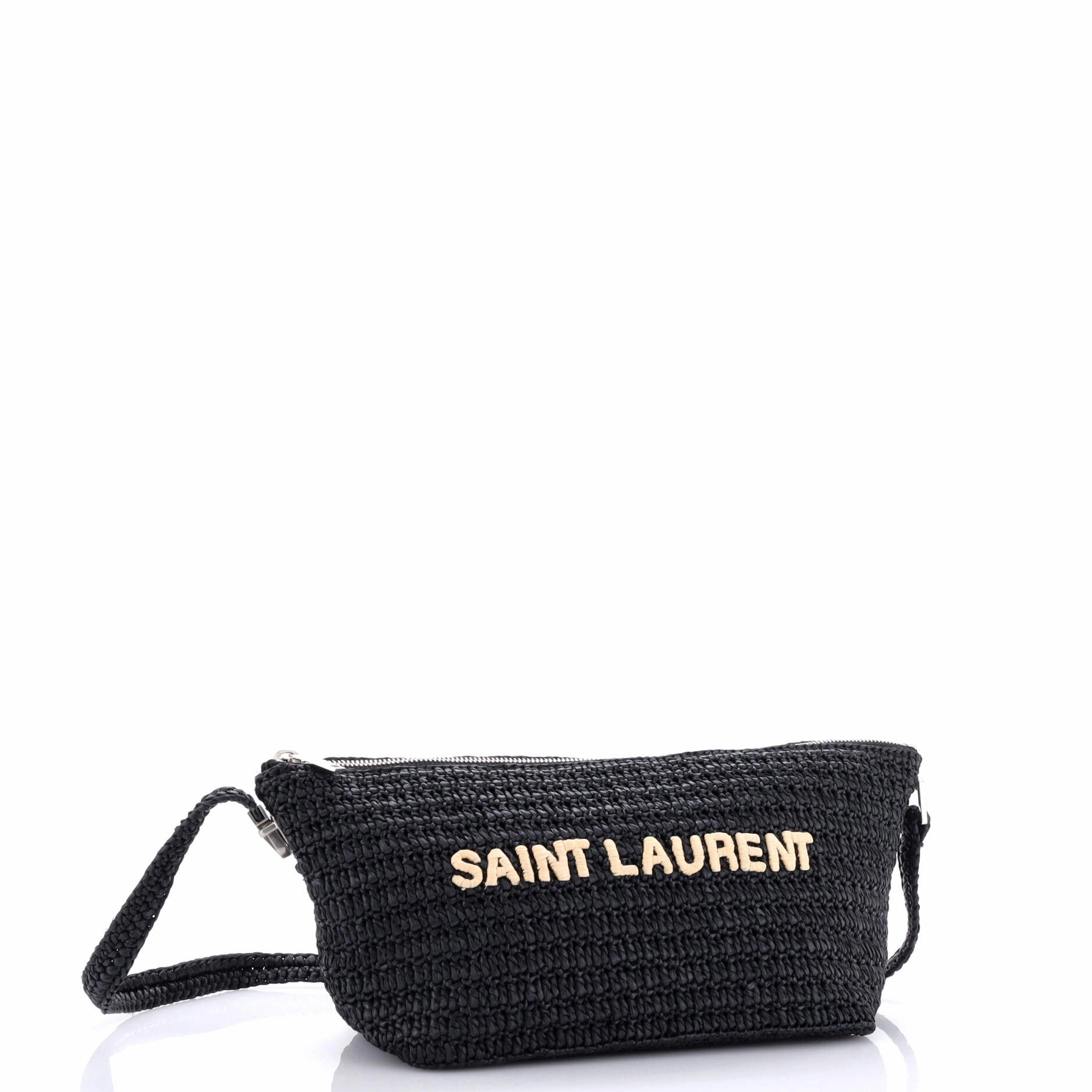 Tuc Logo Crossbody Bag Woven Raffia