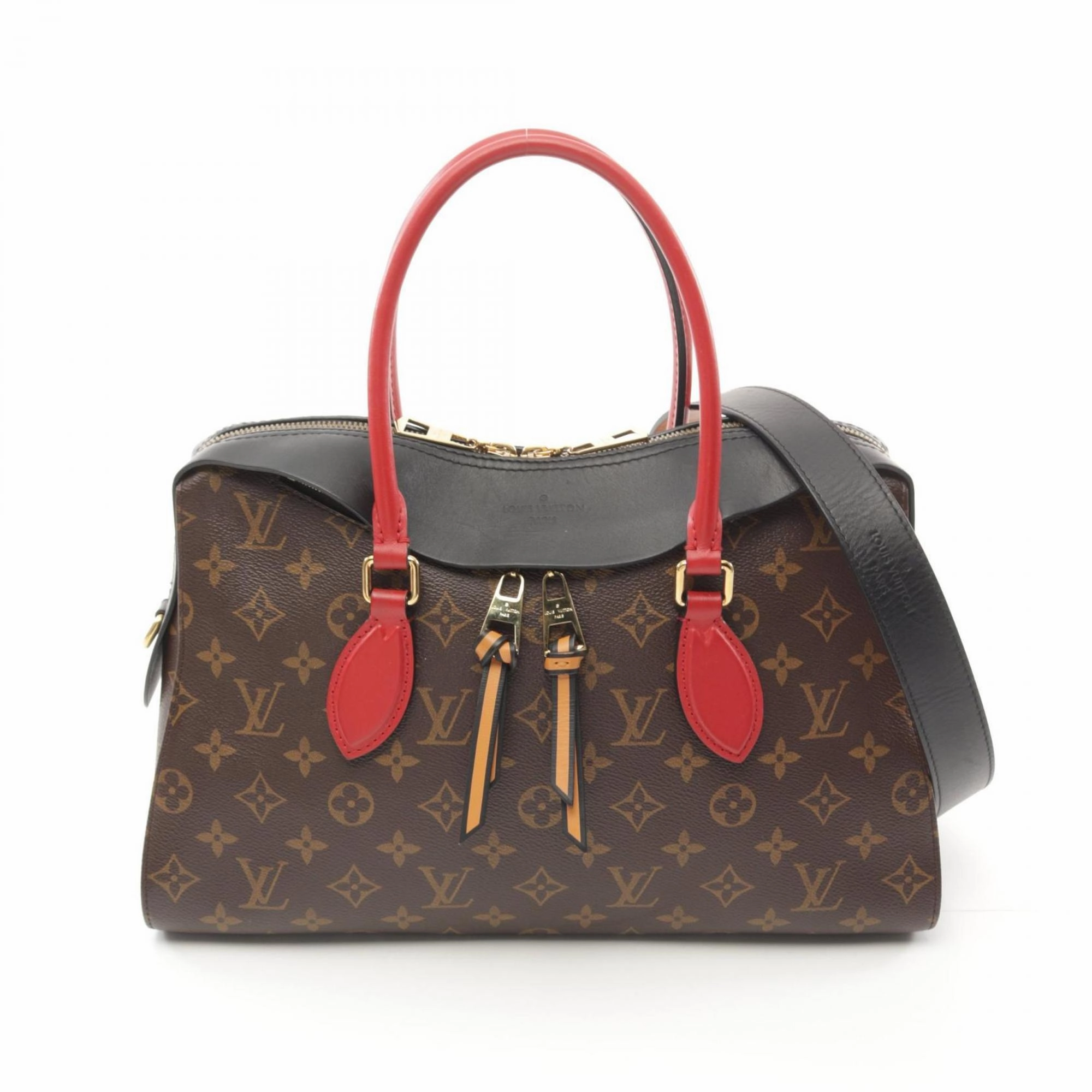 Tuileries Canvas Handbag with Shoulder Strap and Dust Bag
