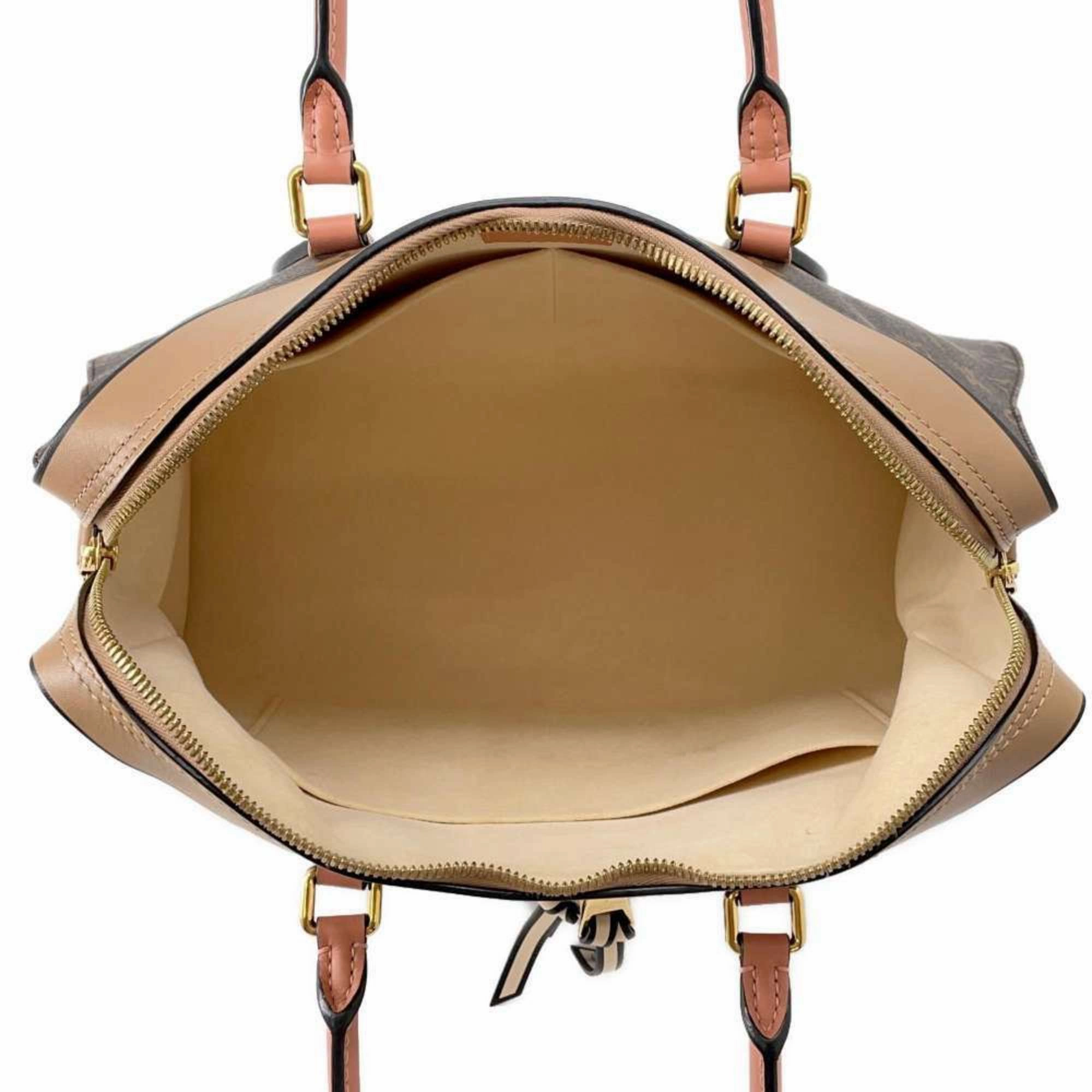 Tuileries Canvas Shoulder Bag with Dust Bag and Strap