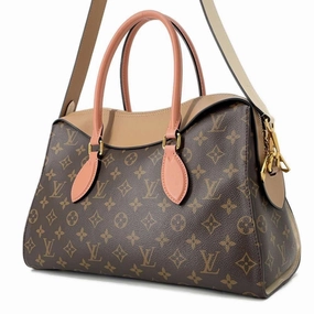 Tuileries Canvas Shoulder Bag with Dust Bag and Strap