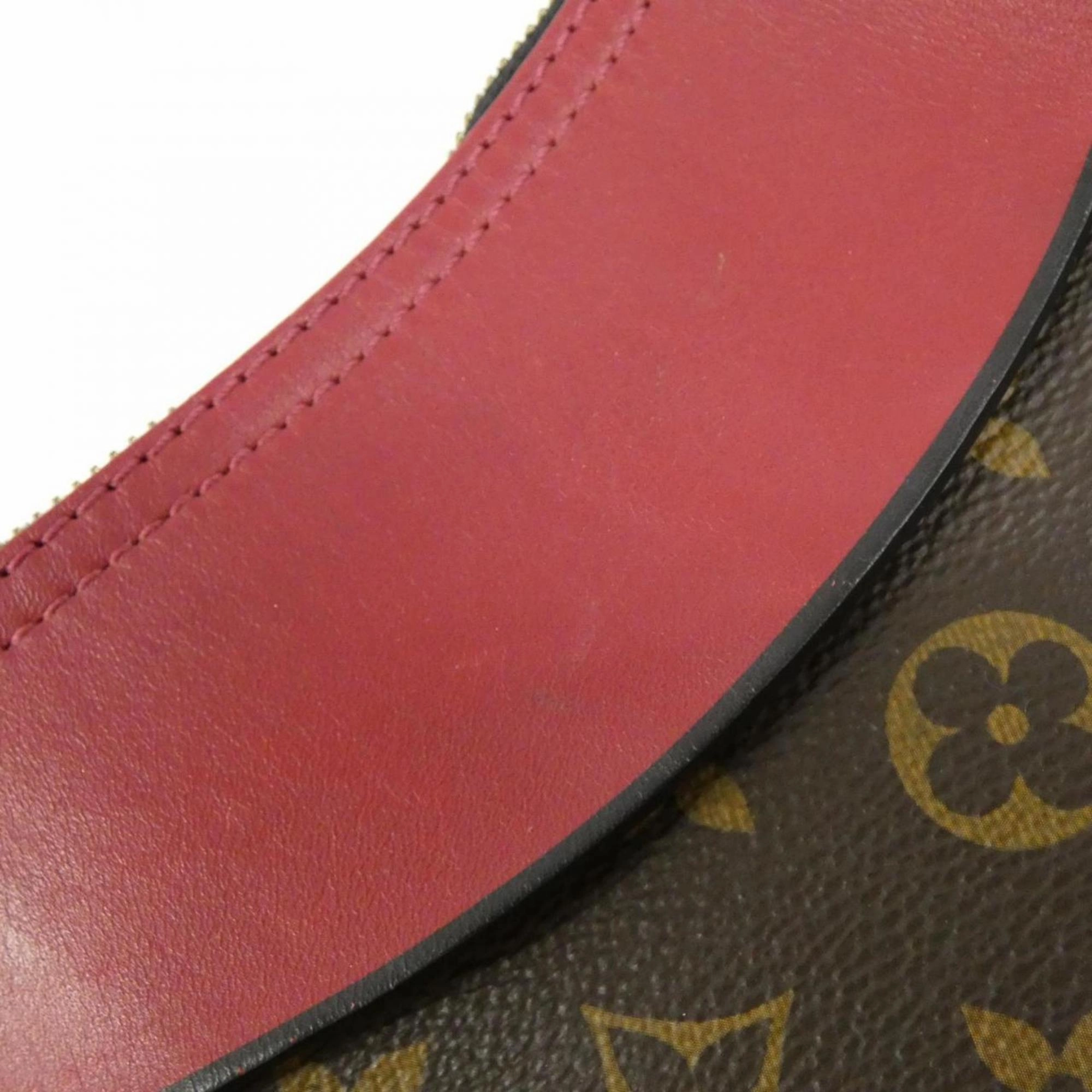 Tuileries Canvas Shoulder Bag with Strap and Slight Wear