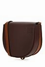 Two-tone Leather Heel Duo Crossbody Bag