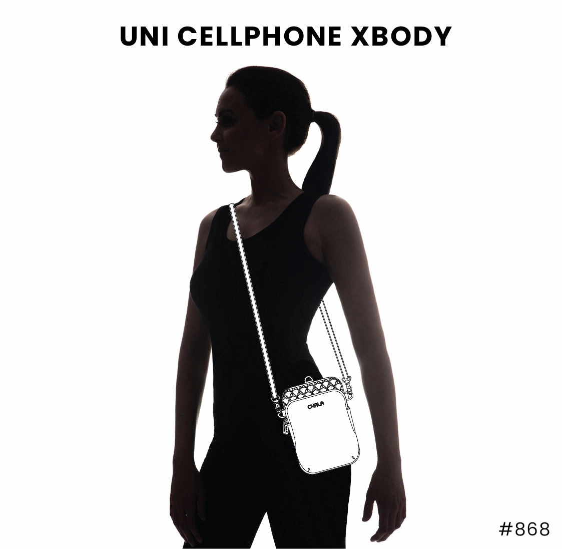 UNI Cellphone Xbody - Brown Bear