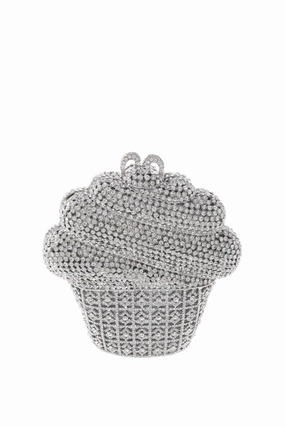 URetro Cupcake Crystal Evening Bag