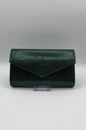 URetro Soft Sided Rhinestone Embellished Evening Clutch