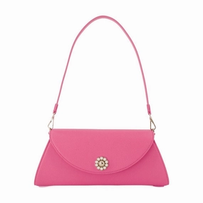 Valentine Shoulder Bag - Leather - Pink