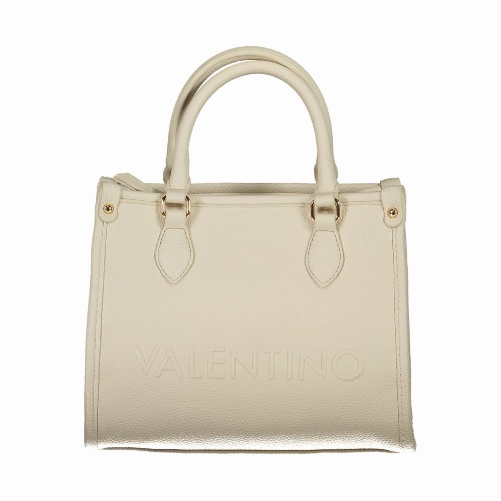 Valentino Bags Beige Polyethylene Handbag