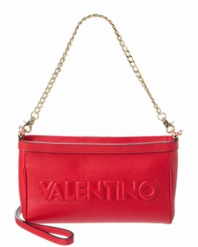 Valentino by Mario Valentino Celia Embossed Leather Shoulder Bag