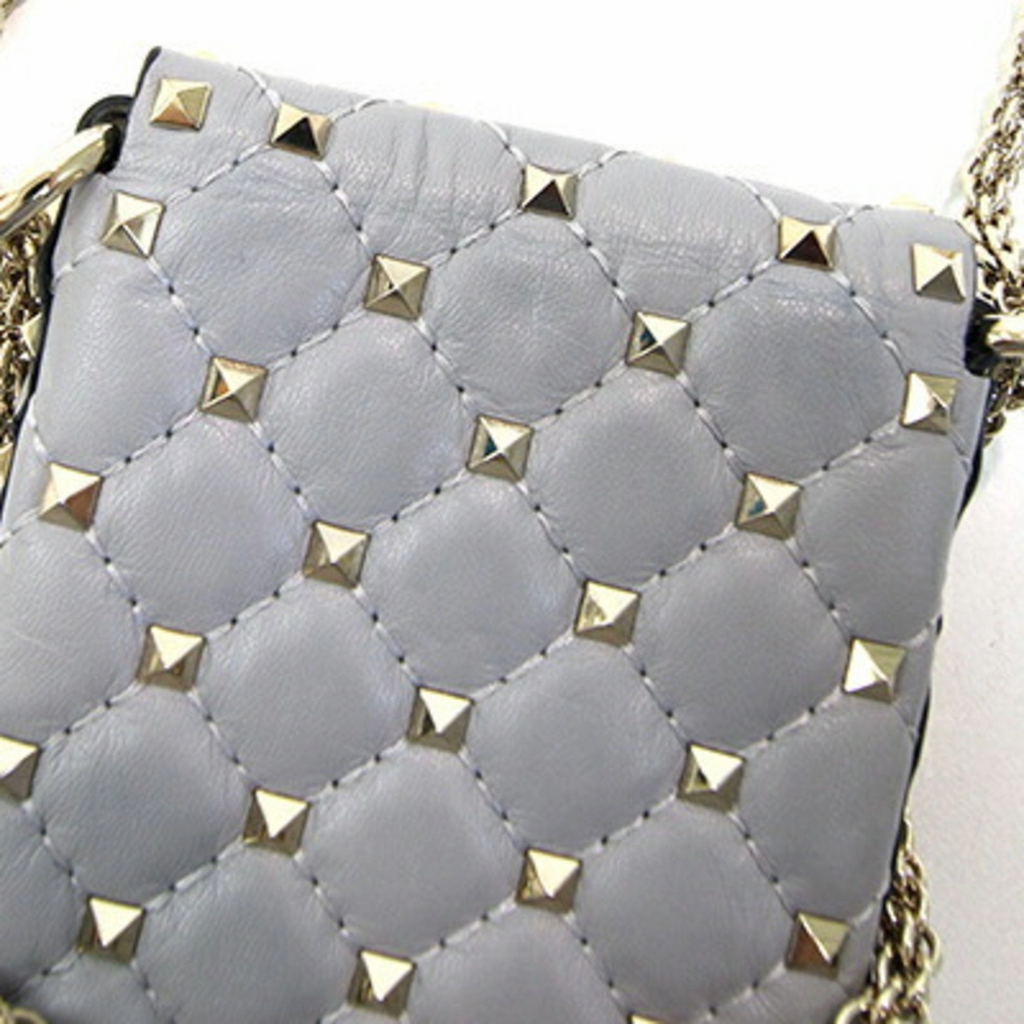 Valentino Garavani Leather Pochette Shoulder Bag (Pre-Owned)