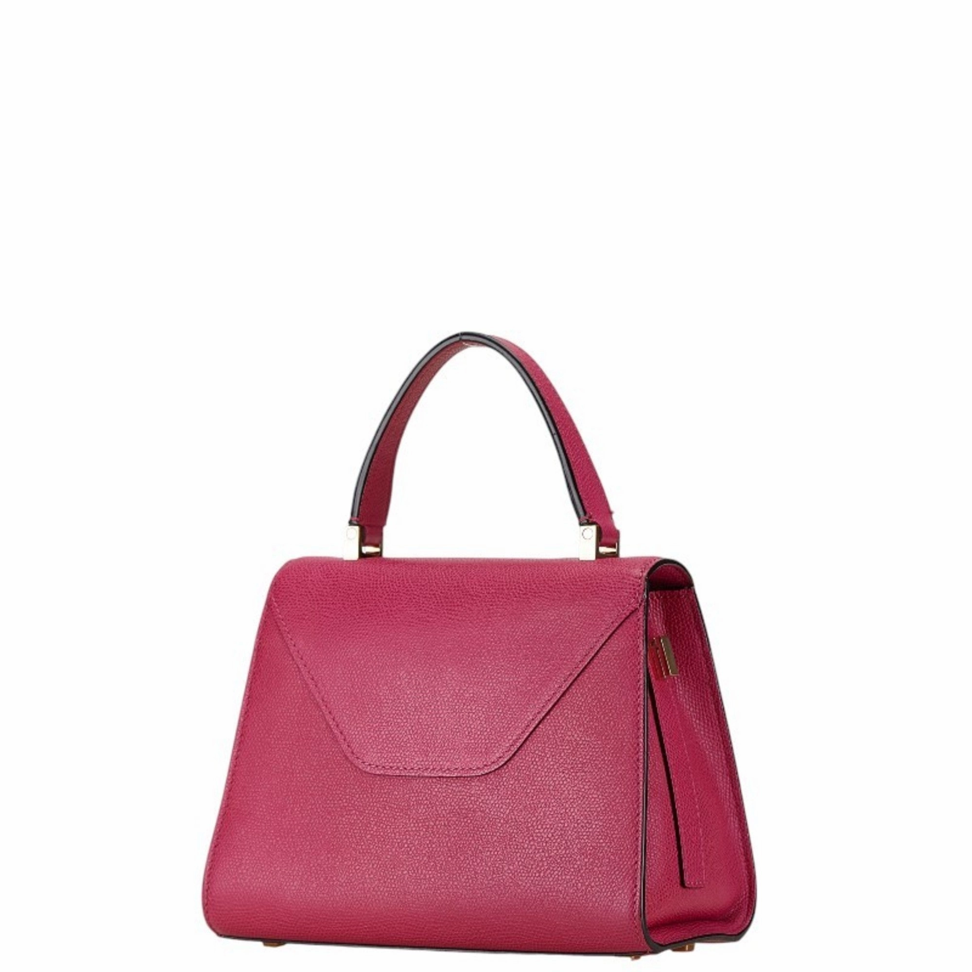 Valextra  Leather Handbag Shoulder Bag (Pre-Owned)