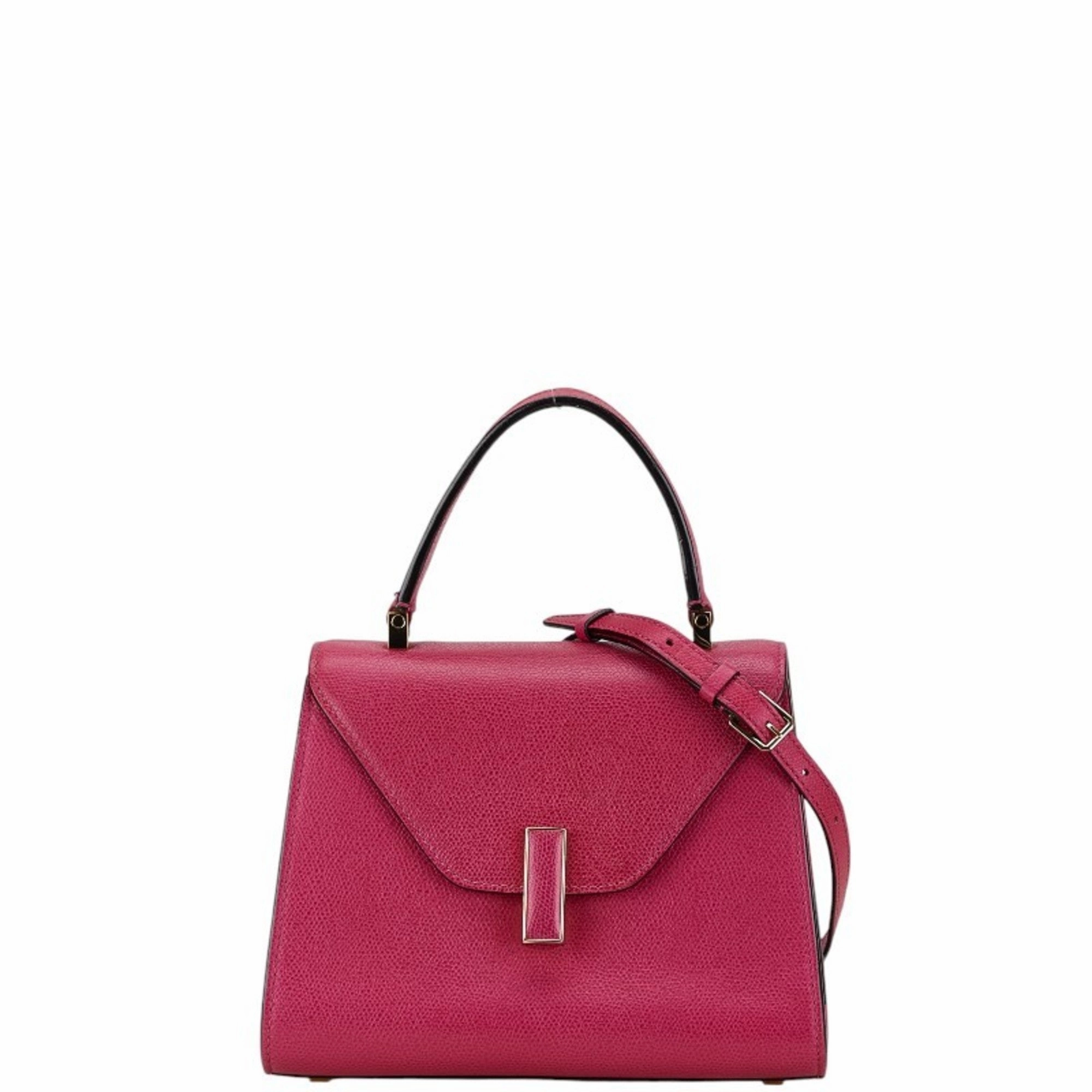 Valextra  Leather Handbag Shoulder Bag (Pre-Owned)