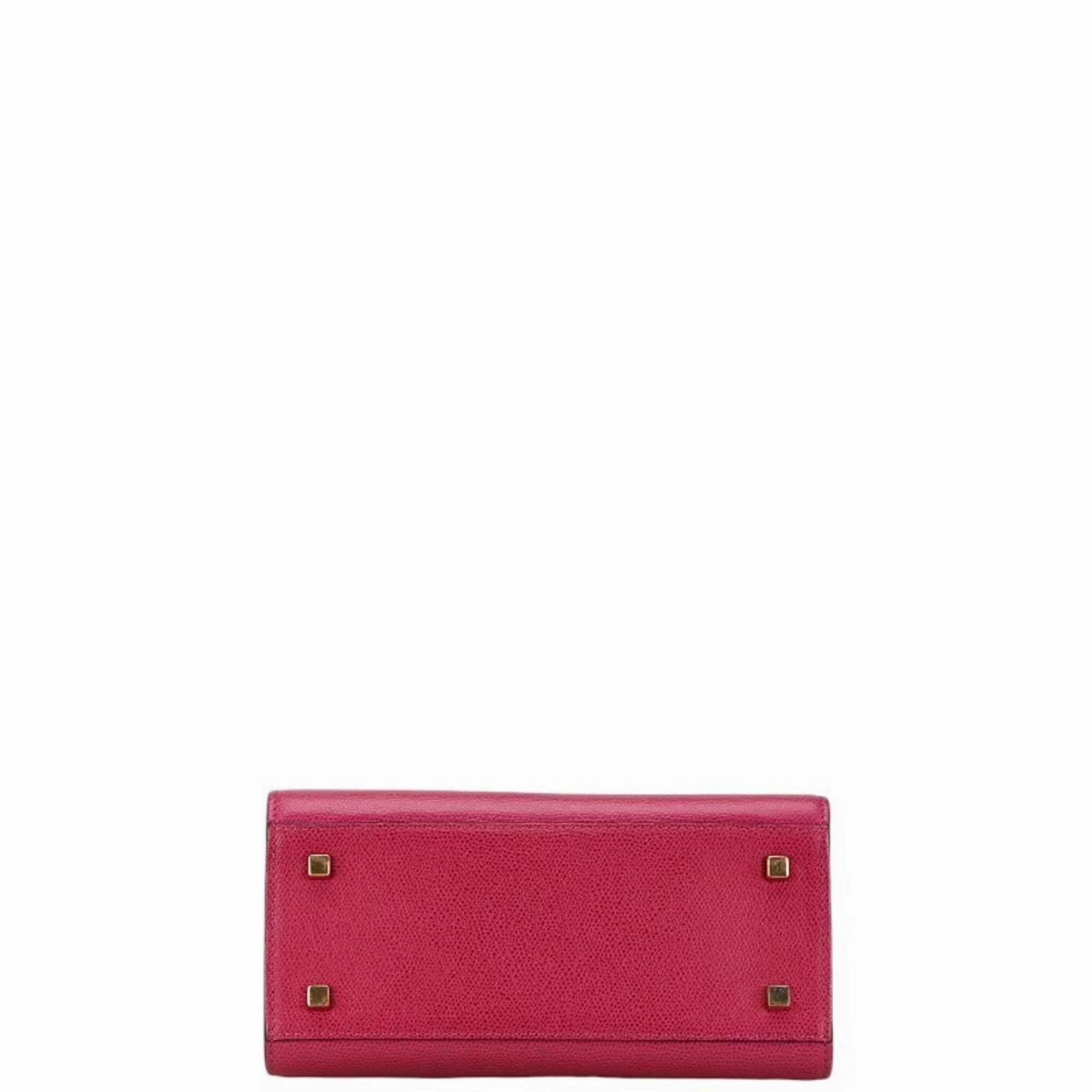 Valextra  Leather Handbag Shoulder Bag (Pre-Owned)