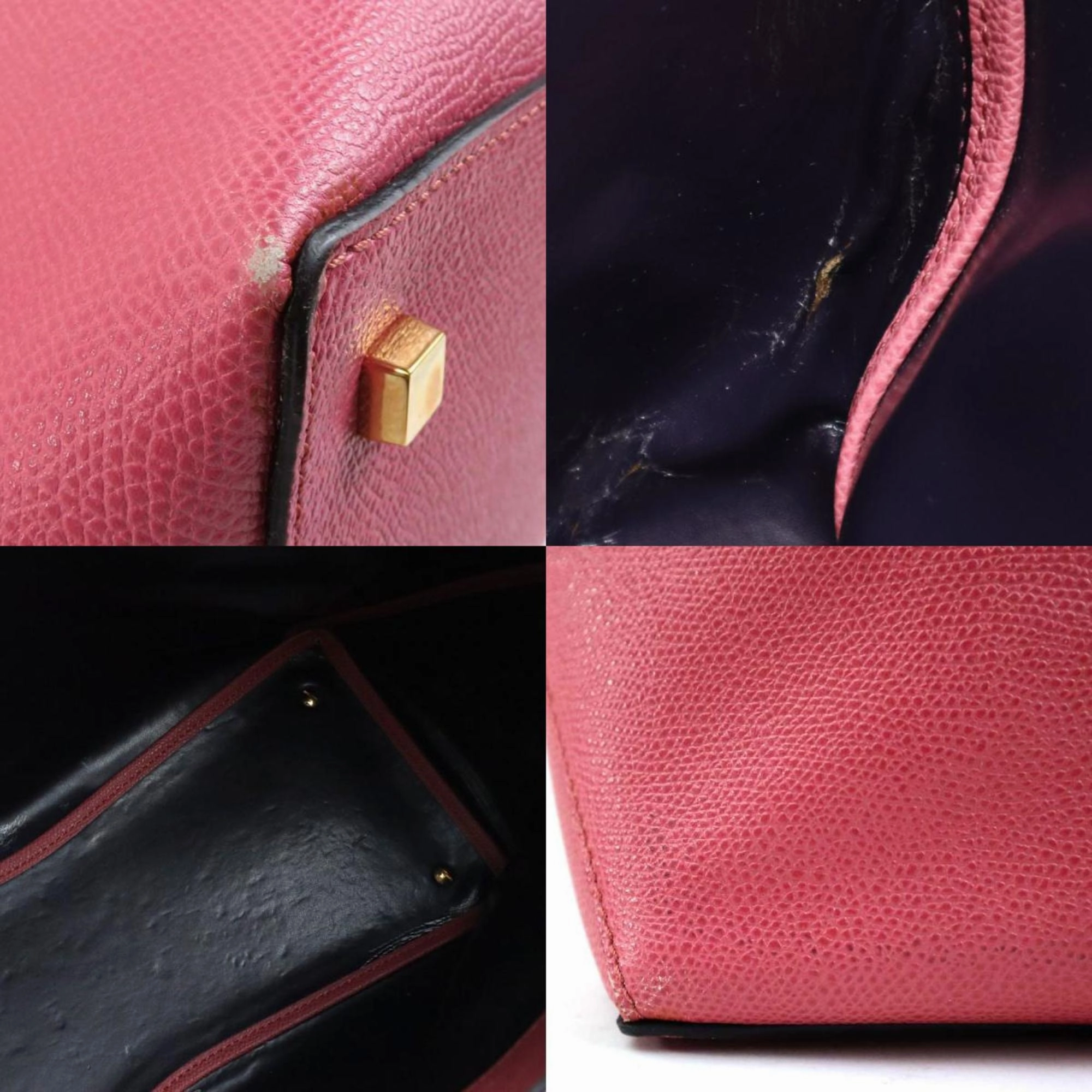 Valextra  Leather Shoulder Bag (Pre-Owned)