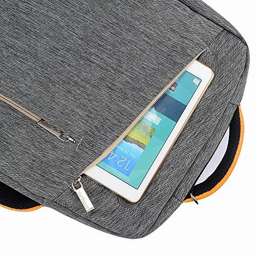 Vangoddy 3-In-1 Universal 15 Inch Laptop Bag Briefcase Shoulder Bag Backpack (Gray) For Lenovo Flex