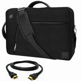 VanGoddy Black Slate 3-in-1 Hybrid Laptop Bag for Acer Aspire Series/ChromeBook Series / 13.3" Laptops   12FT HDMI Cable