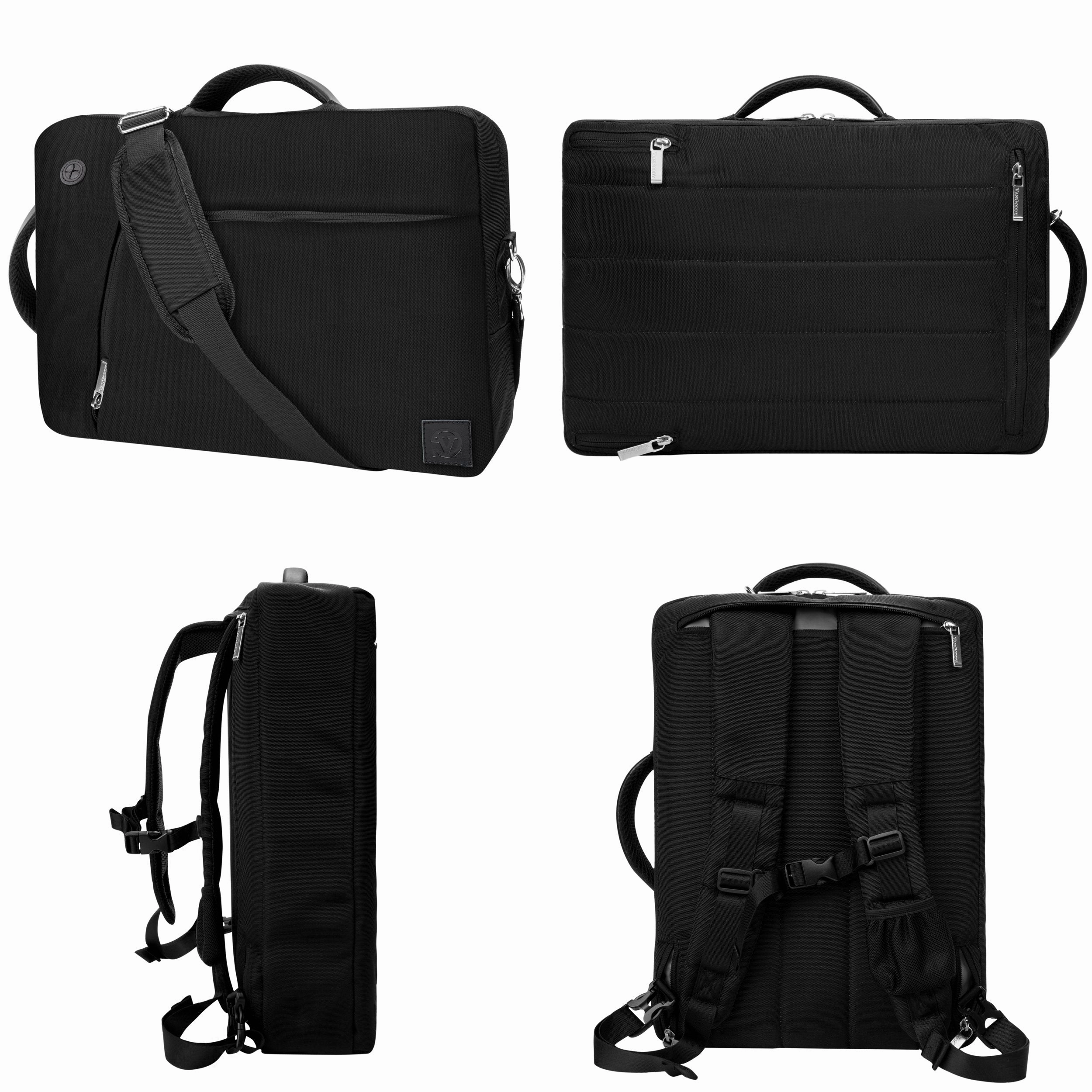 VanGoddy Black Slate 3-in-1 Hybrid Laptop Bag for Apple MacBook/MacBook Air/MacBook Pro/iPad Pro / 11"-13inch   12FT HDMI Cable