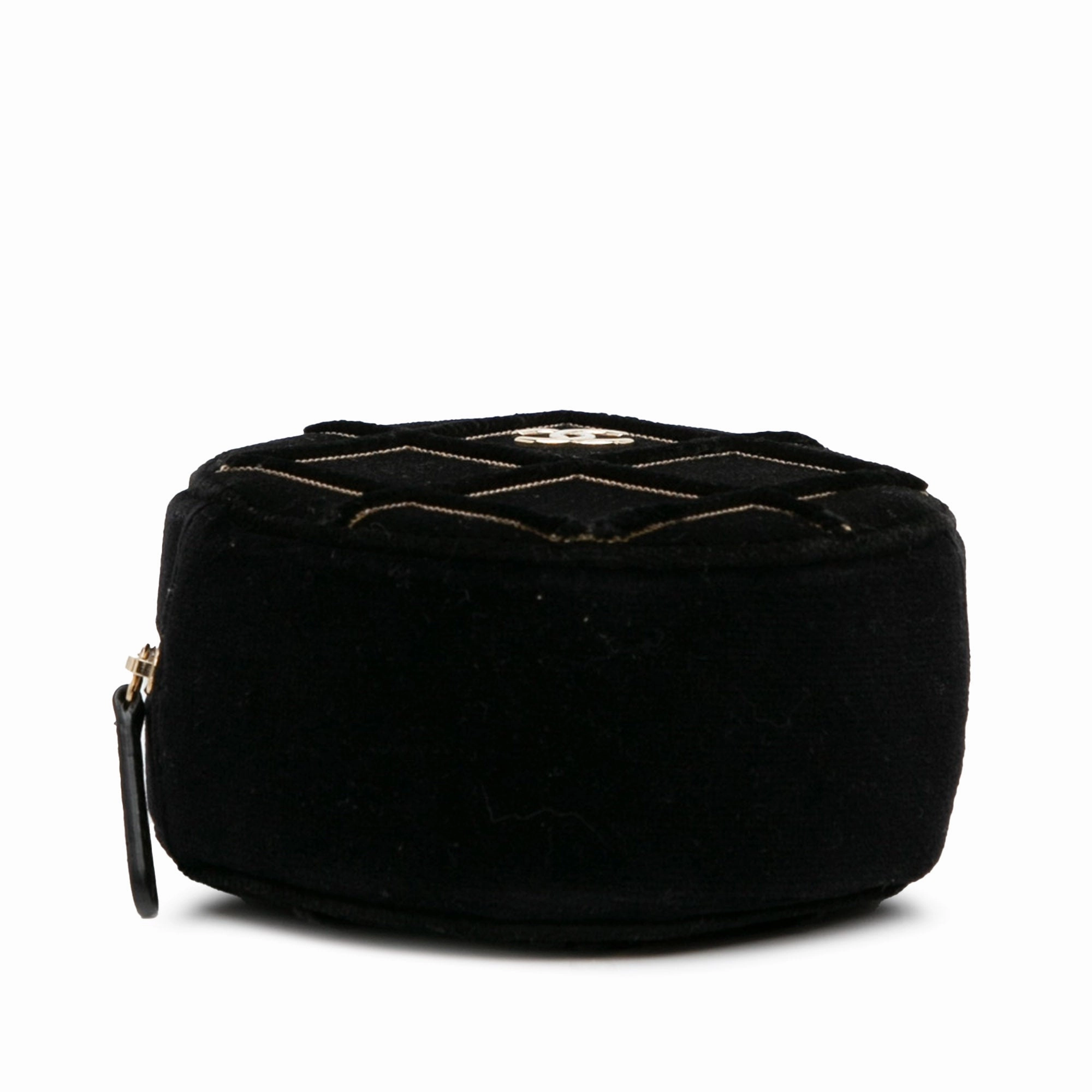 Velvet Pearl Sequin Round Crossbody