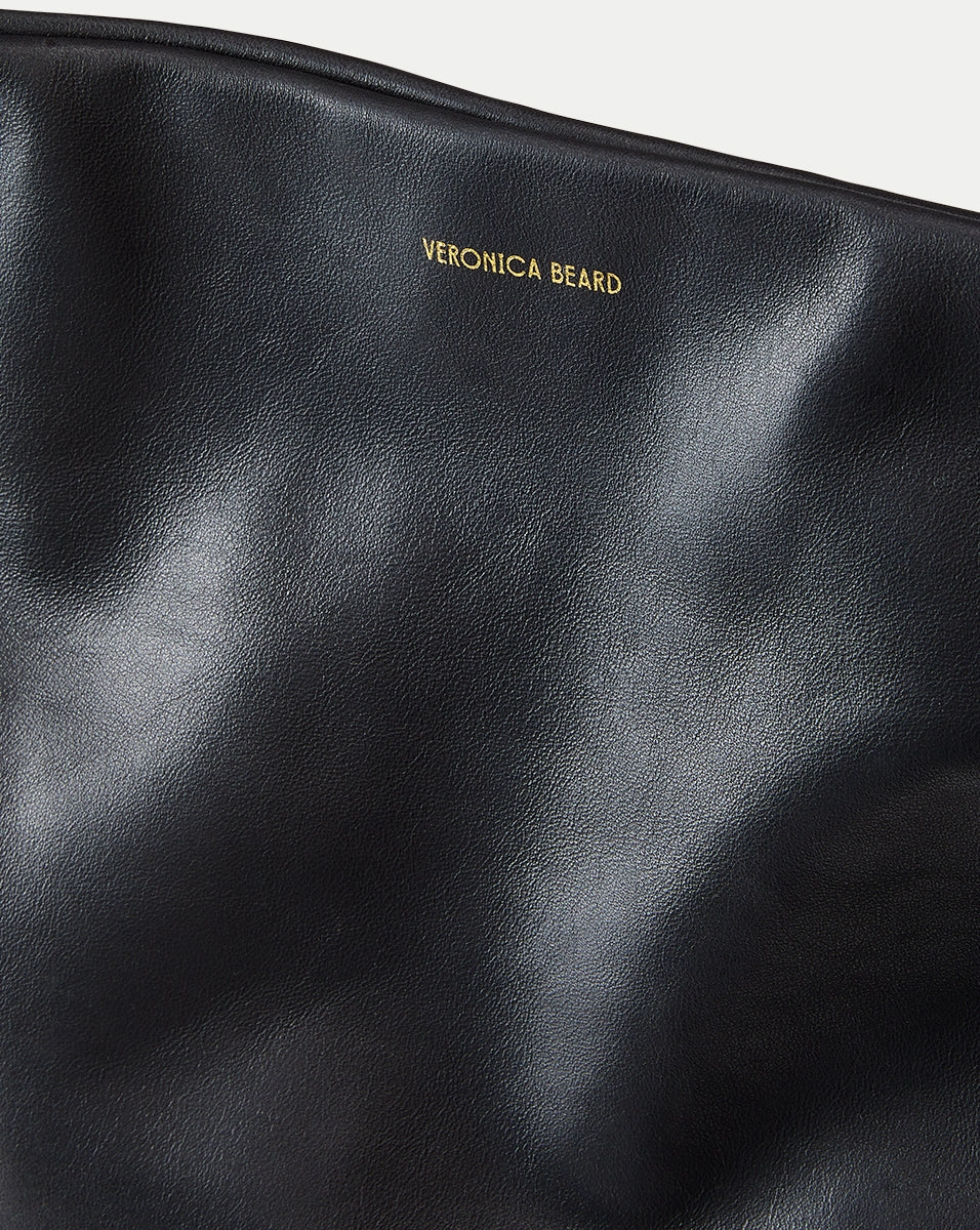 Veronica Beard Leather Slouch Bag