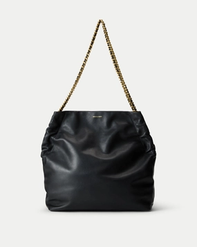 Veronica Beard Leather Slouch Bag