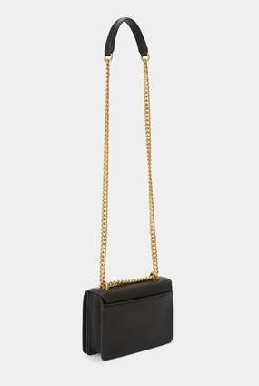 Versace Jeans Couture Saffiano Lock Crossbody Bag
