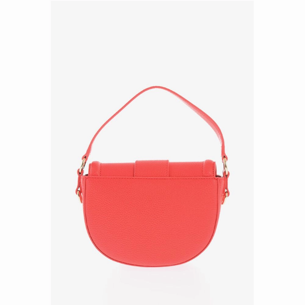 Versace JEANS COUTURE Texture Faux Leather Shoulder Bag with Maxi Go