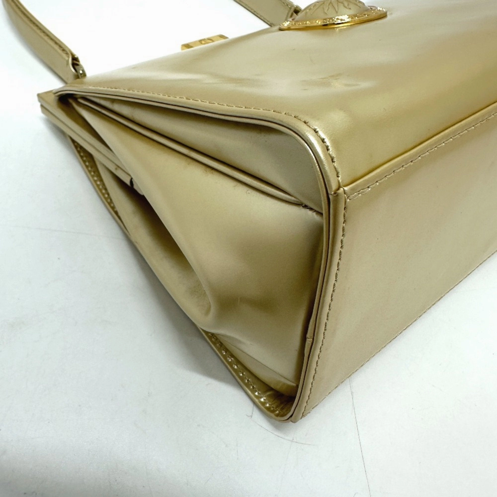 Versace Leather Shoulder Bag (Pre-Owned)