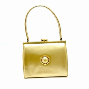 Versace Leather Shoulder Bag (Pre-Owned)