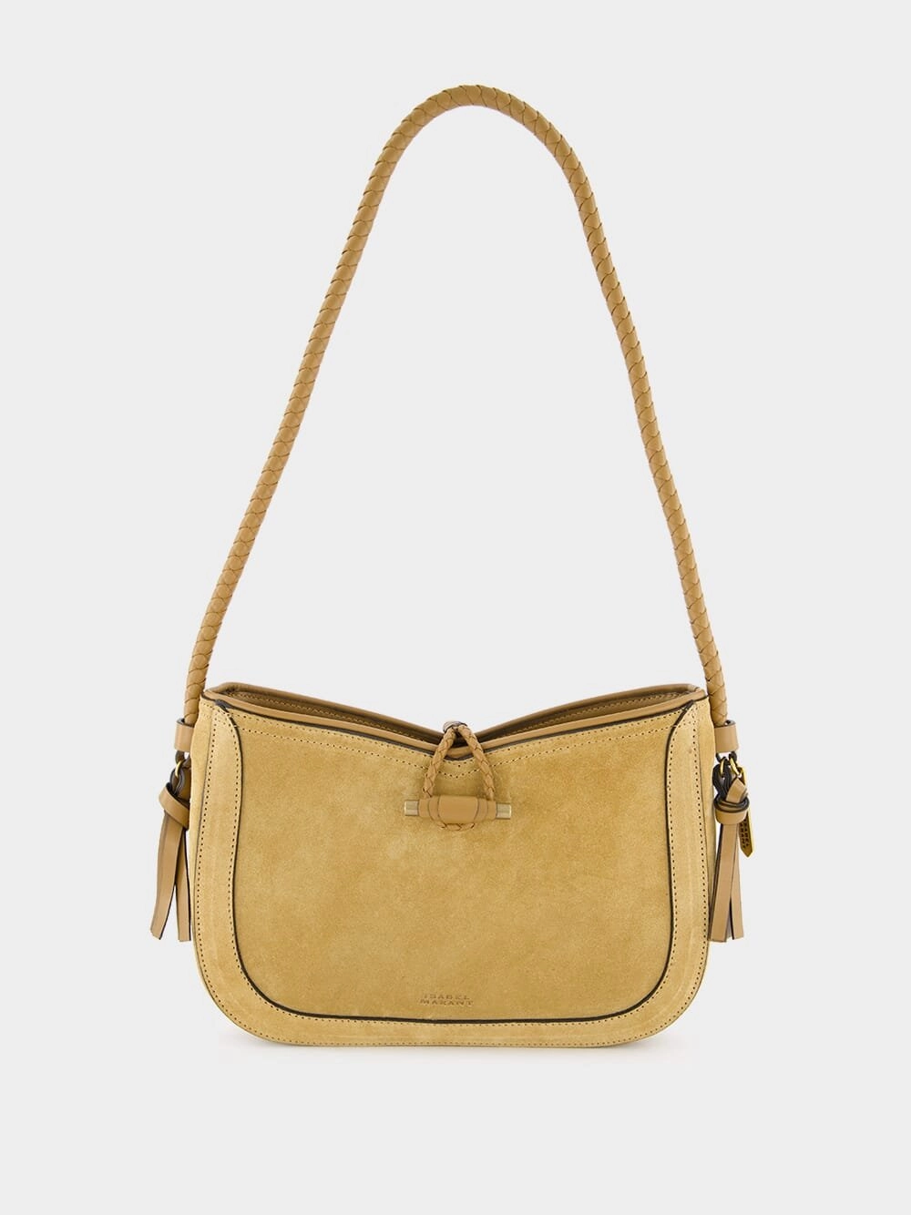 Vigo Suede Brown Shoulder Bag