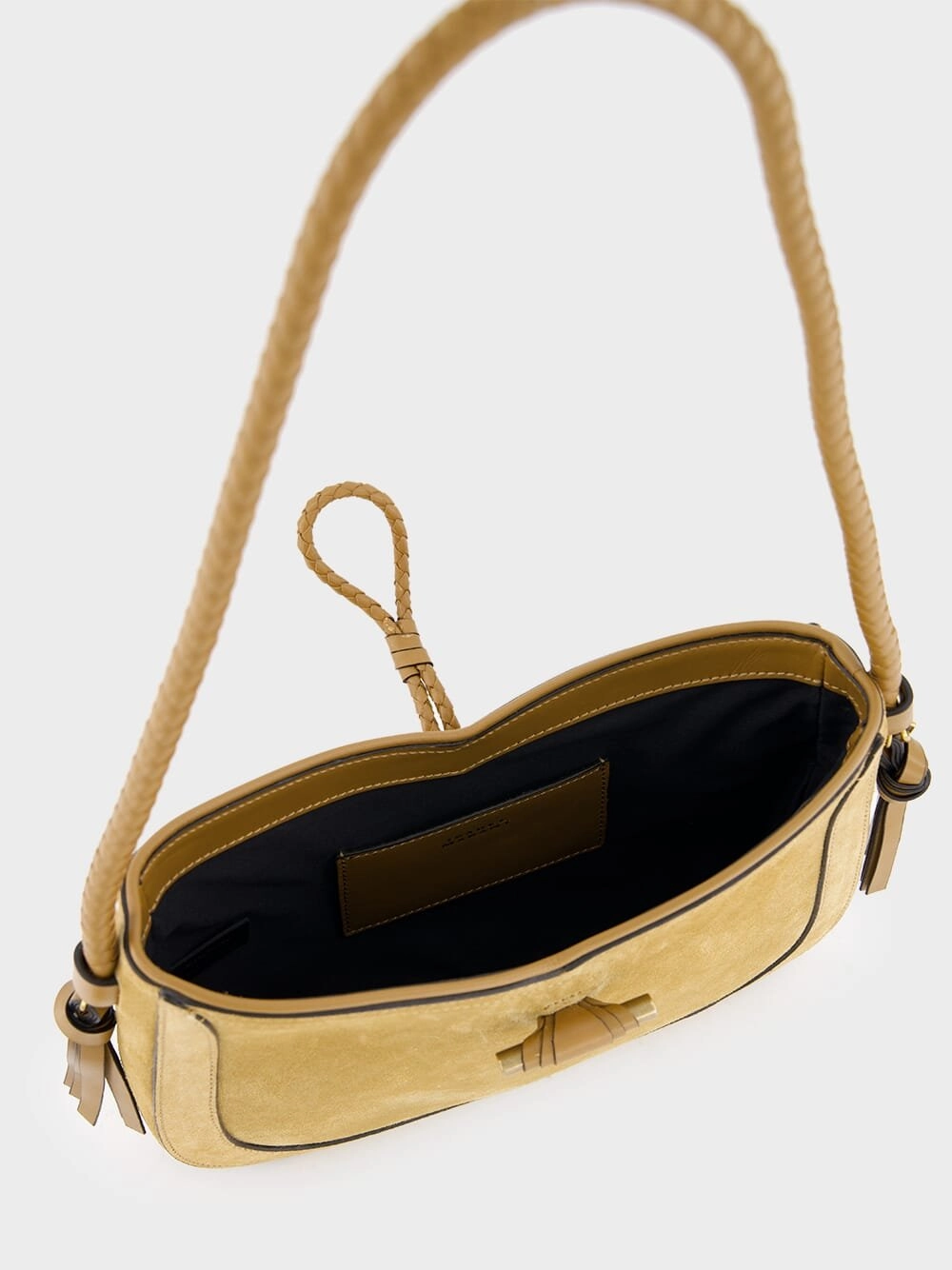 Vigo Suede Brown Shoulder Bag