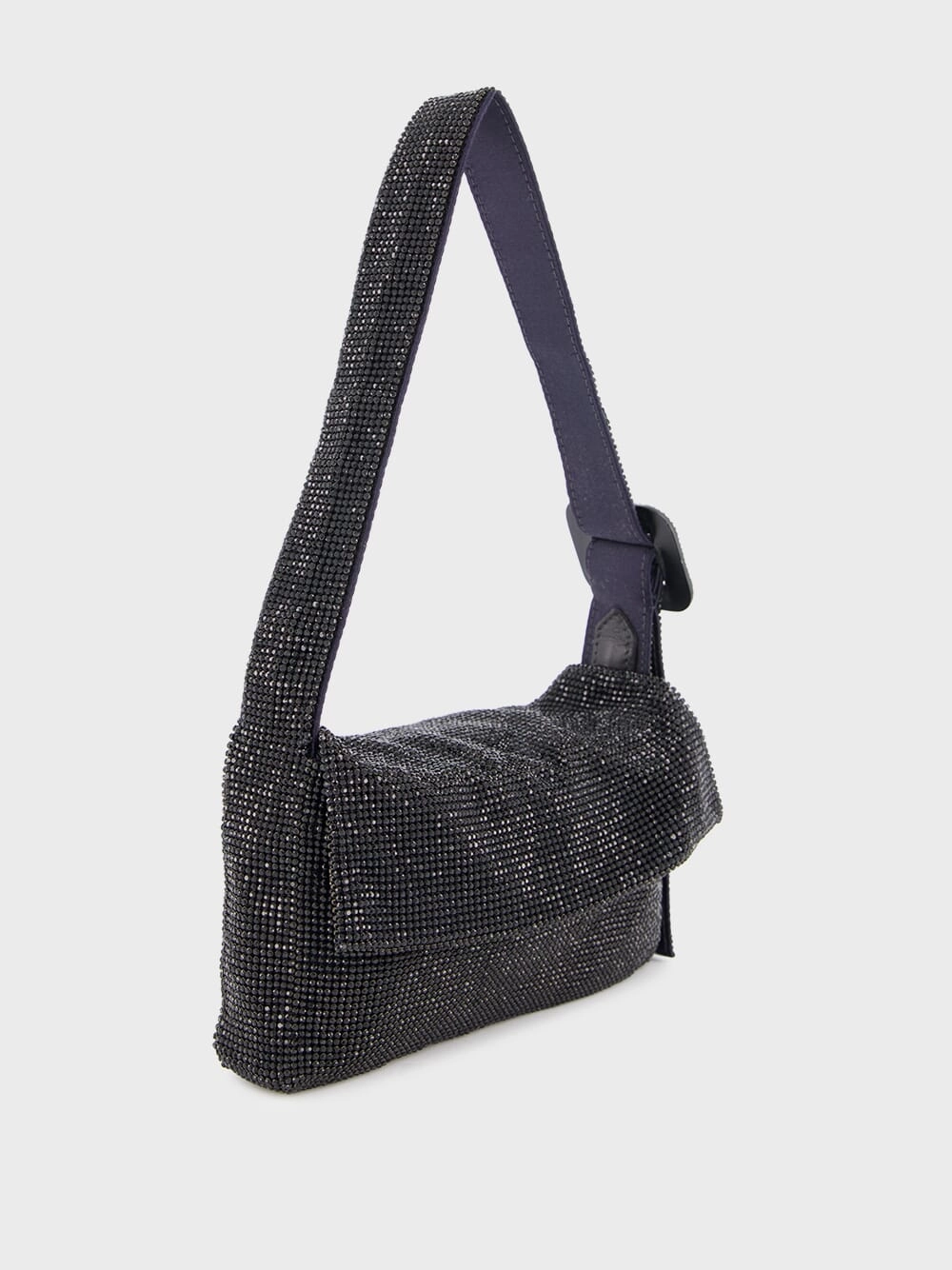 Vitty La Mignon Black crystal handbag