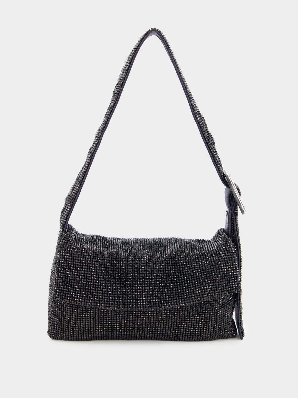 Vitty La Mignon Black crystal handbag