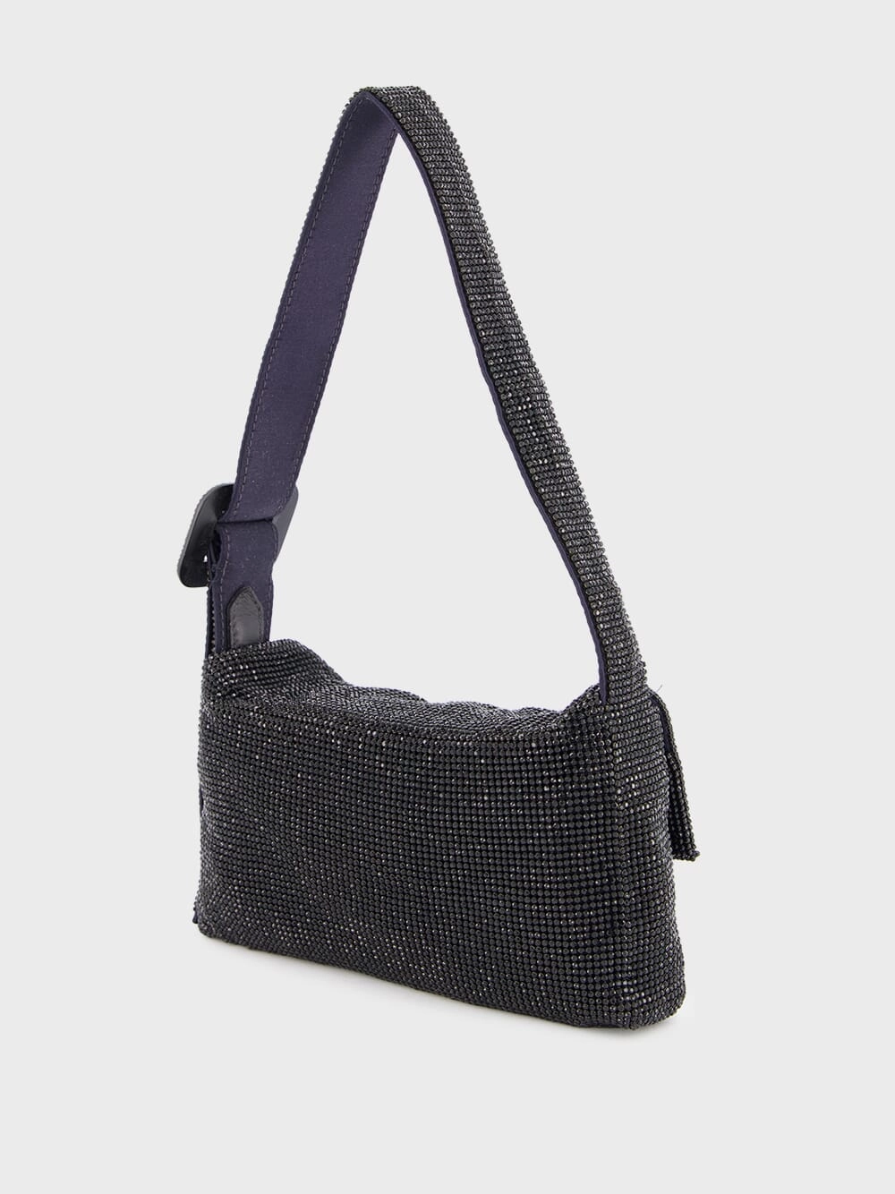 Vitty La Mignon Black crystal handbag