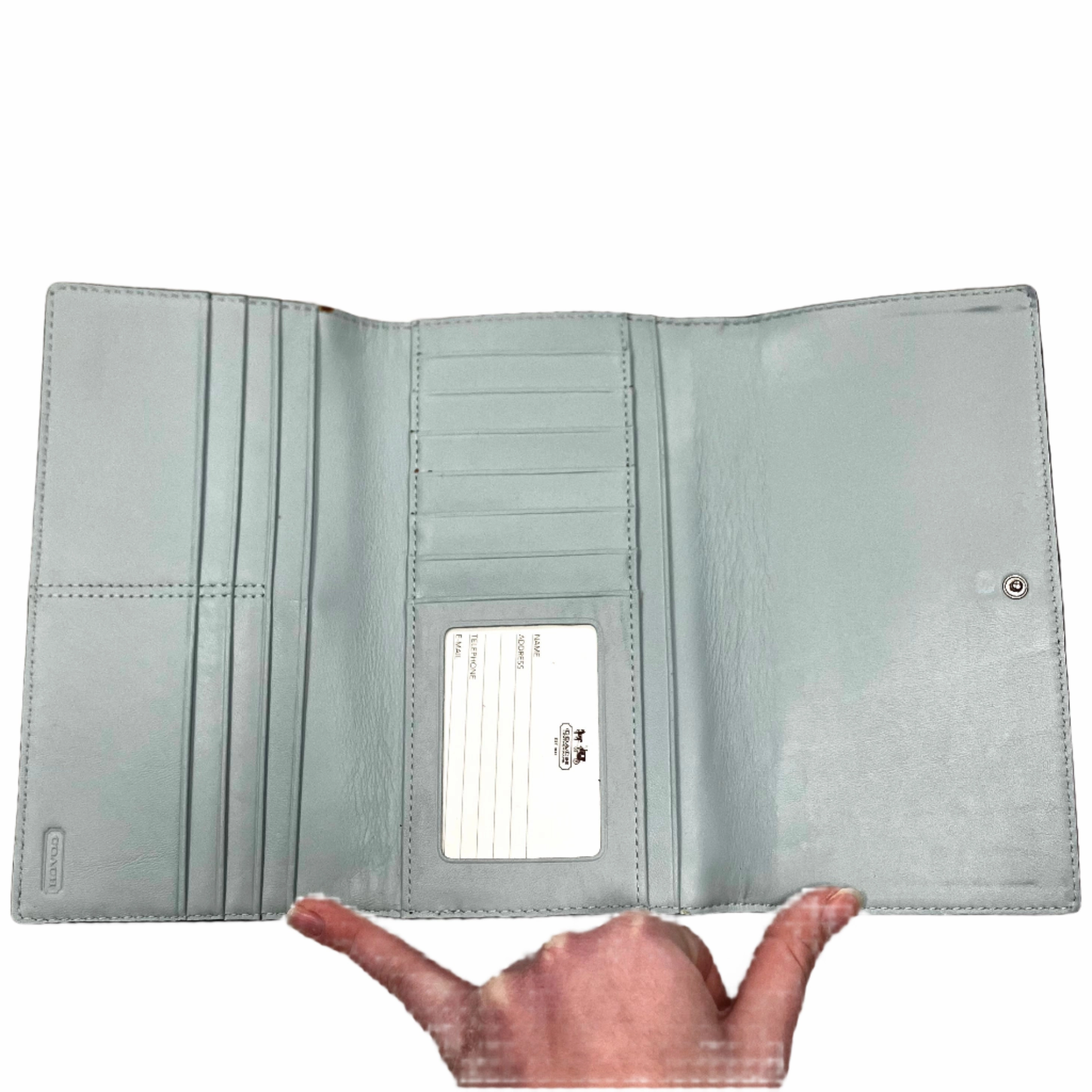 Wallet Designer By Coach  Size: Large