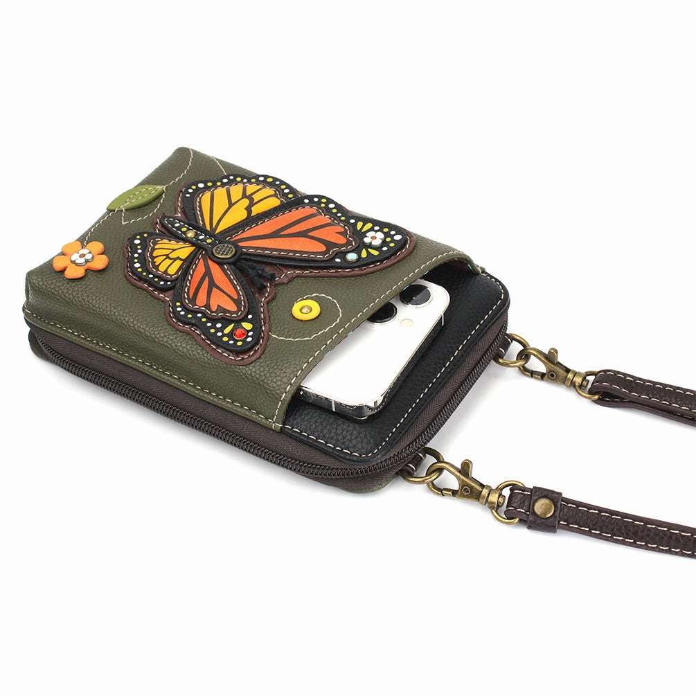 Wallet Xbody - Monarch Butterfly