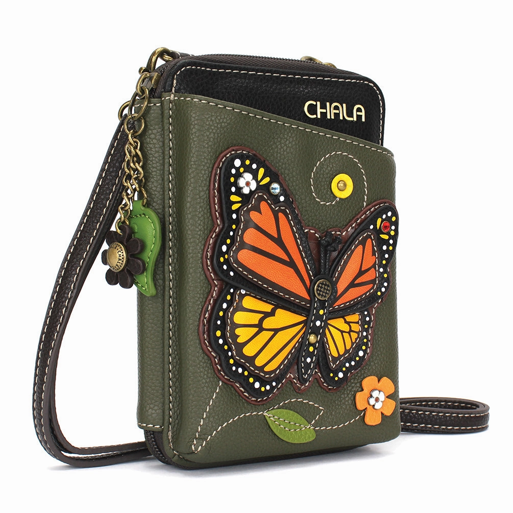 Wallet Xbody - Monarch Butterfly