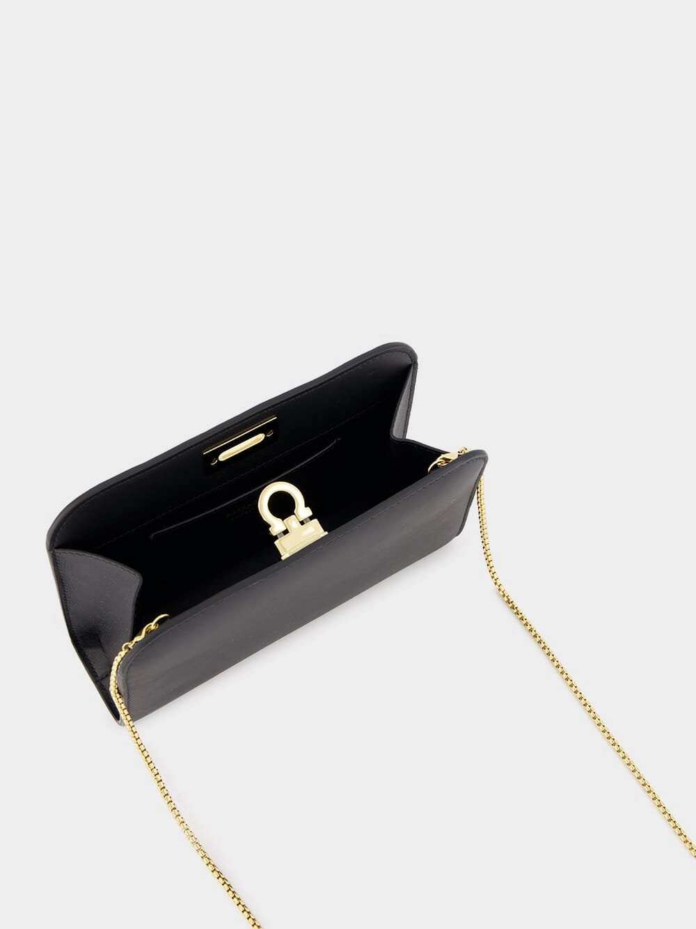 Wanda Black Leather Mini Bag