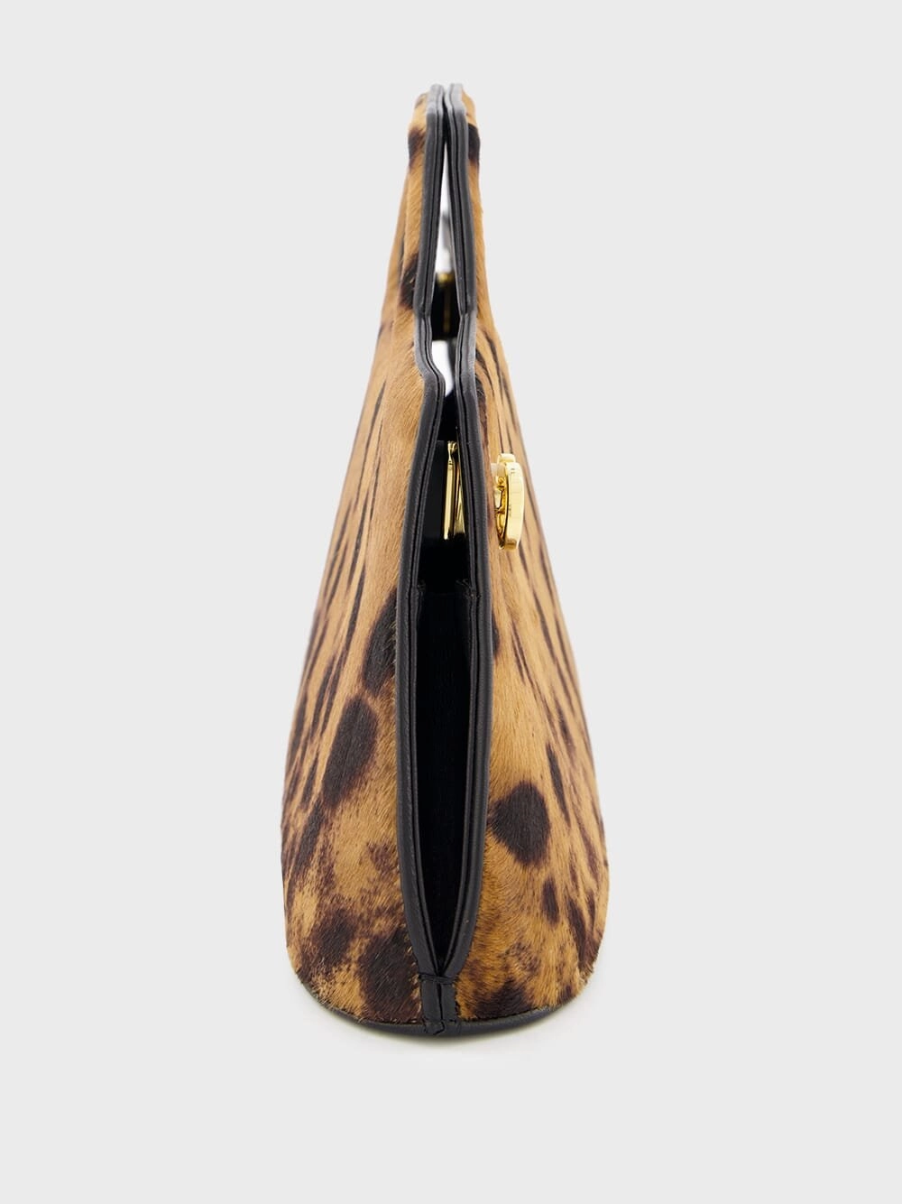 Wanda East-West Pony Hair Top Handle Bag