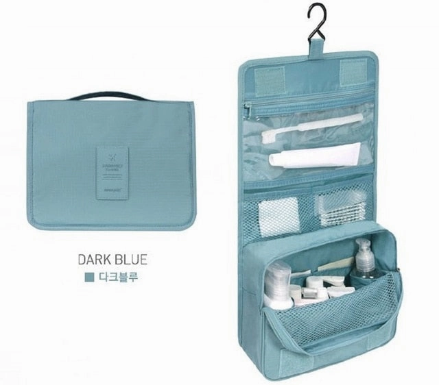 Waterproof High quality Women Men Hanging Cosmetic Bags Large Travel Beauty Cosmetic Bag Personal Hygiene Bag Organizer