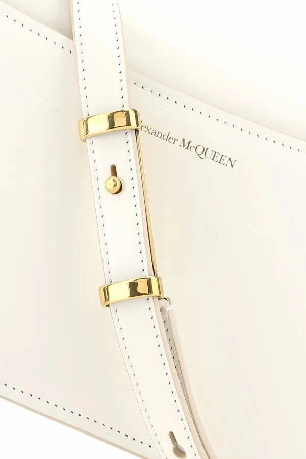 White leather The Four Ring shoulder bag