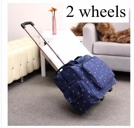 Women Luggage Suitcase On Wheels Travel Trolley Luggage Bag 20 Inch Wheeled Bags Laptop Business